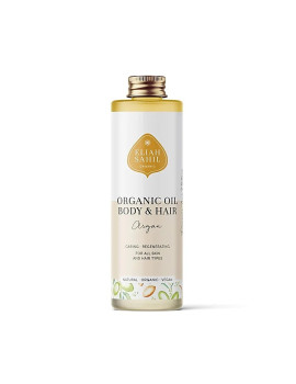 Body & Hair Oil, mandle, santal. dřevo, organic Eliah Sahil